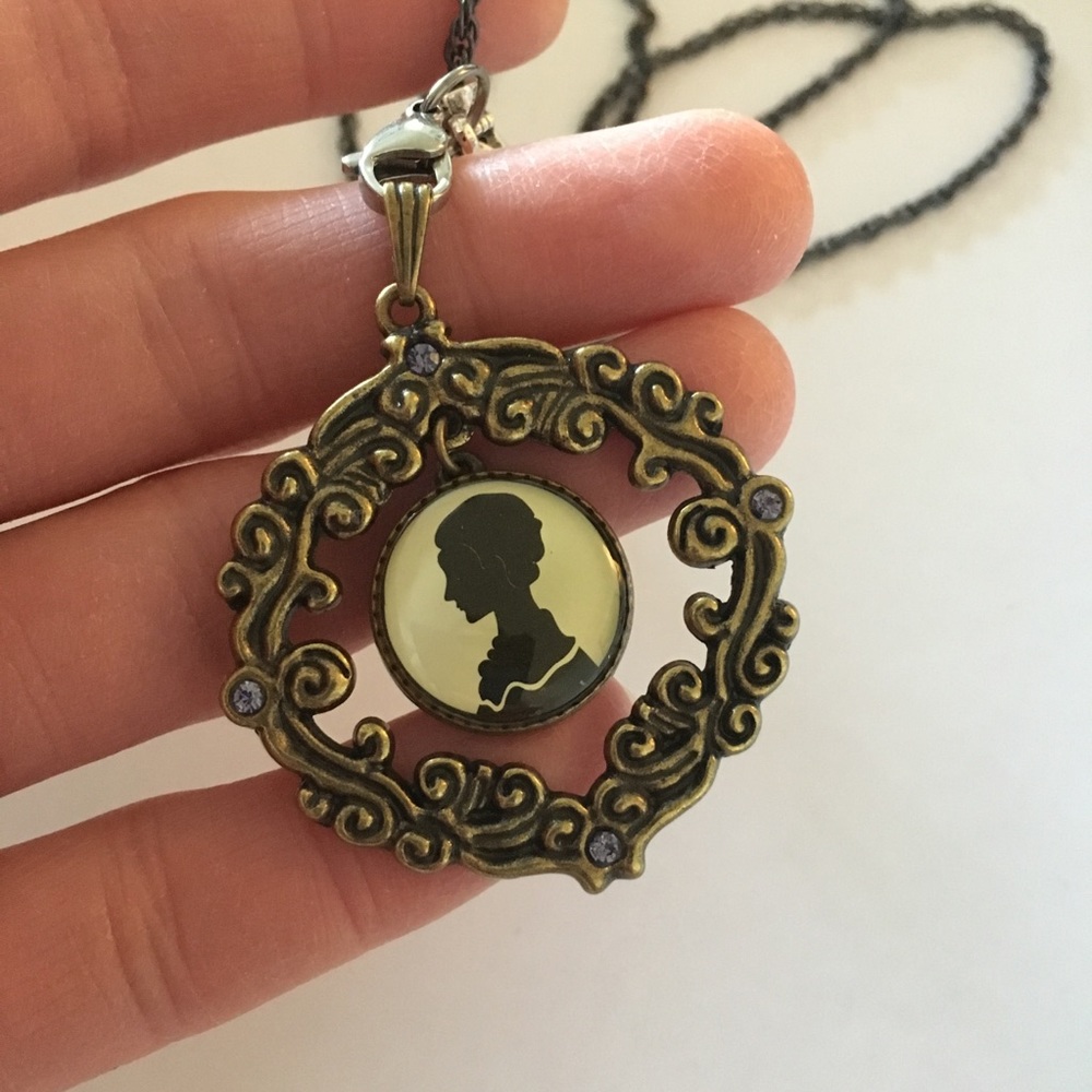 Jane Austen Pendant Necklace